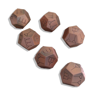 Nibiru - Dés en métal