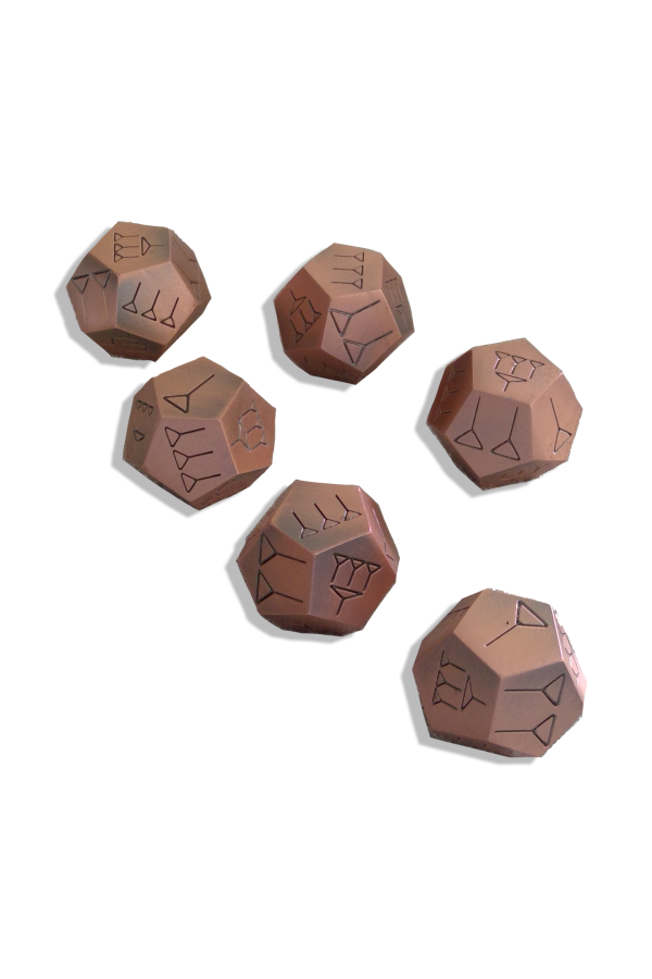 Nibiru - Dés en métal