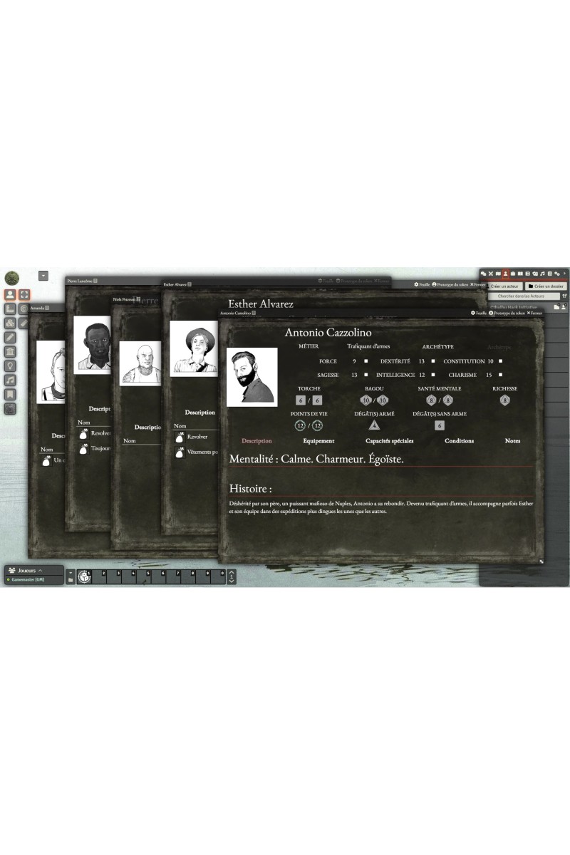 Cthulhu Module Module Foundry - Cthulhu Hack - Initiative