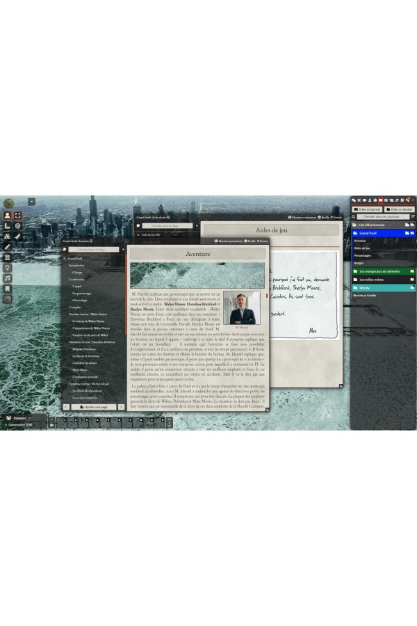 Module Foundry - Cthulhu Hack - Scénarios Libri Monstrorum