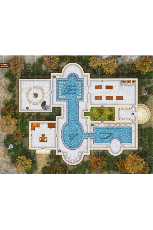 Pax Elfica - Écran du MJ et plans tactiques