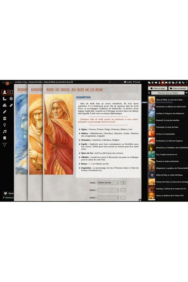 Module Foundry - Trinités - Livres de base