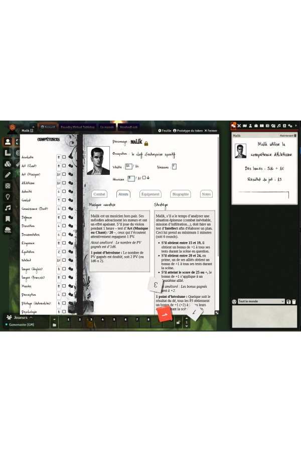 Module Foundry - Cthulhu Hack ou Clé en Main - Limbes