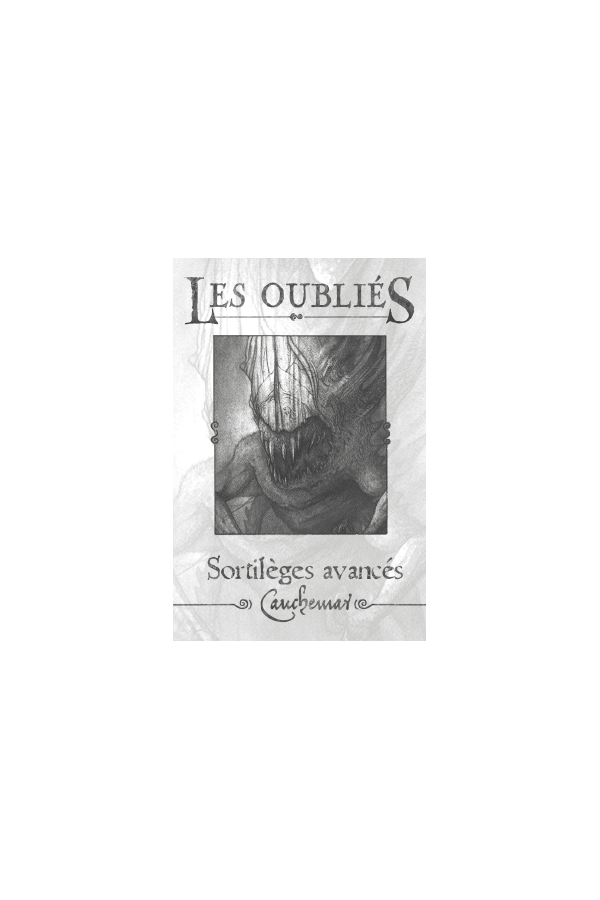 Cartes sortilèges avancés - Cauchemar