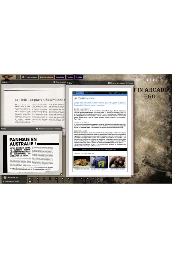 Module Foundry - Trinités - Campagne Et in Arcadia ego