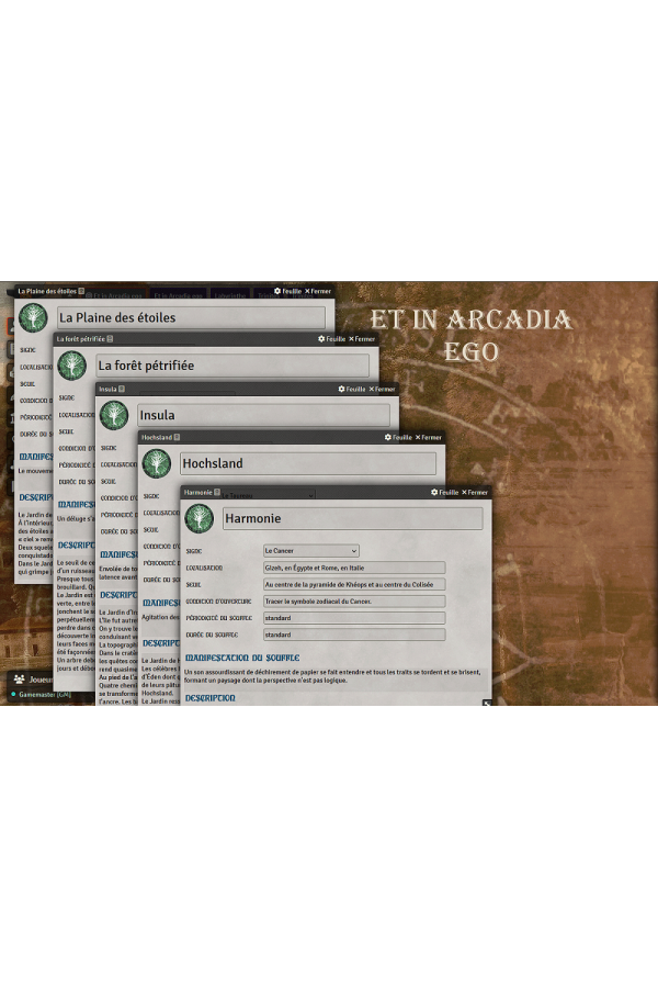 Module Foundry - Trinités - Campagne Et in Arcadia ego