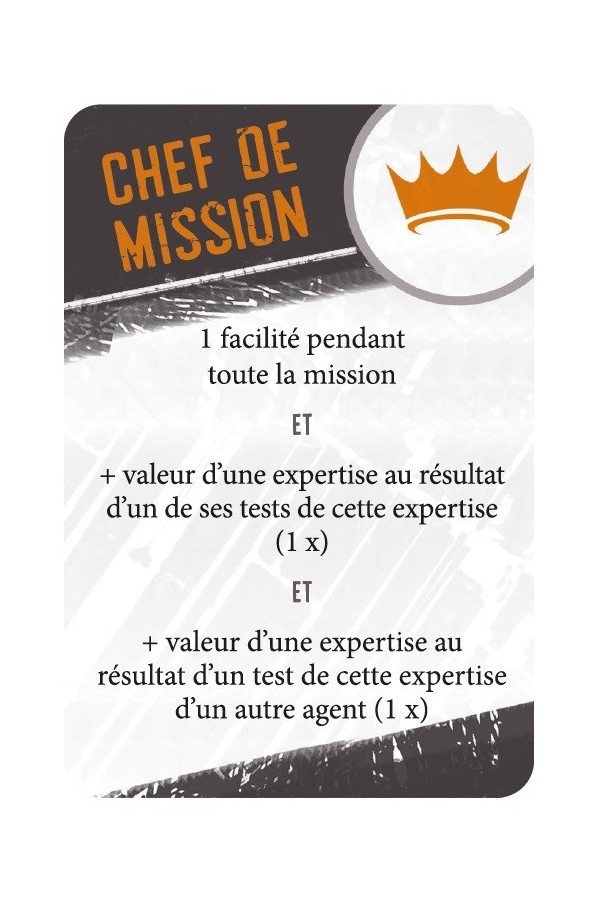 Missions - Cartes rôles