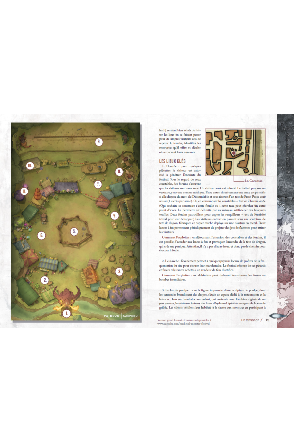 Cryptomancien - Écran et Intrigues à Prantis + Aides de jeu