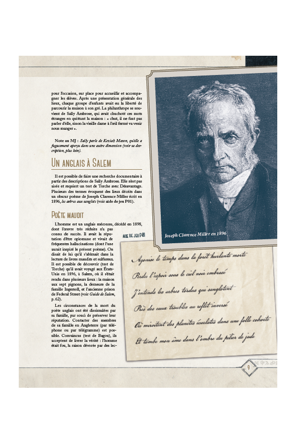 Aventures à Salem - Quatre scénarios Cthulhu Hack