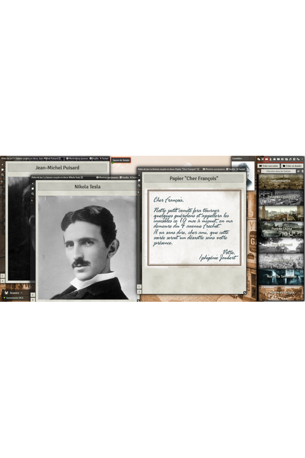 Module Foundry - Cabinet des Murmures - Guide de Paris et Hantises volume 1