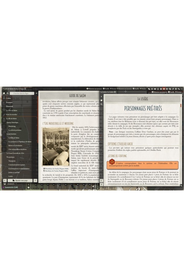 Module Foundry - La Lisière