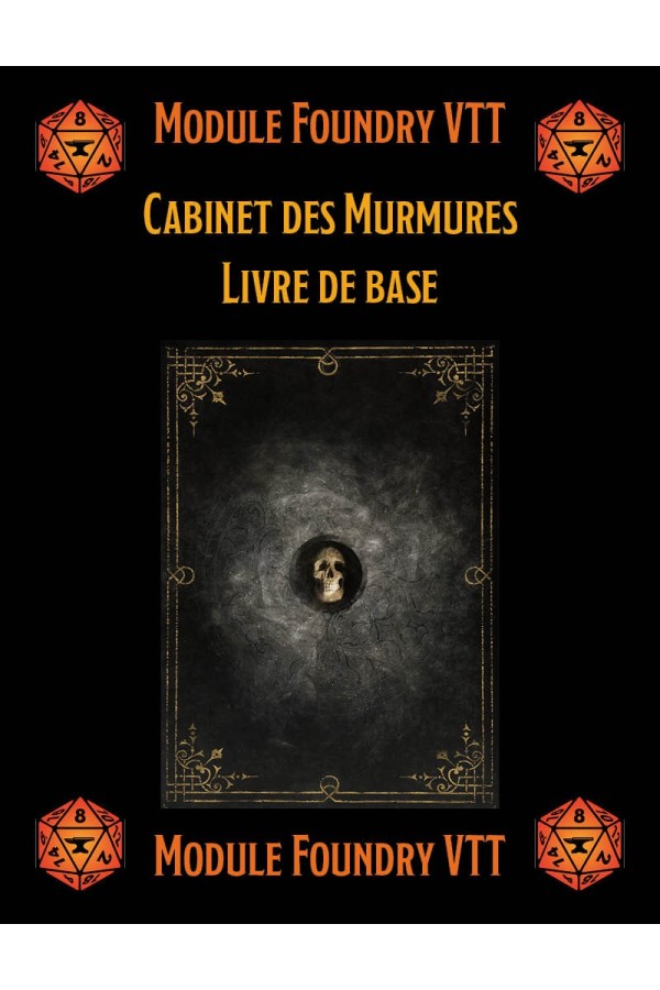 Module Foundry - Cabinet des Murmures - Livre de base