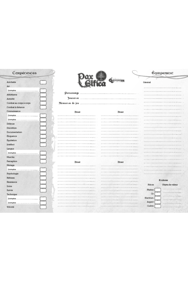 Pax Elfica - Pack du joueur Clé en Main