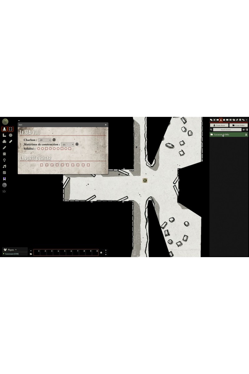 Cthulhu Module Module Foundry - Cthulhu Hack - Les Secrets de Milo (campagne)
