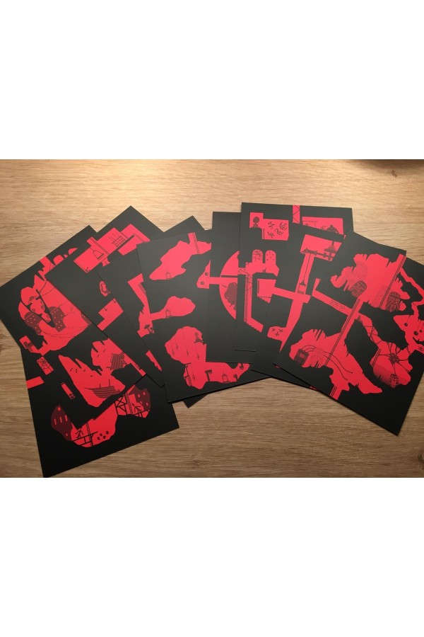 Cartes - Fabriquer un donjon rouge