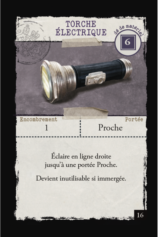 Section 13 - Matériel de mission