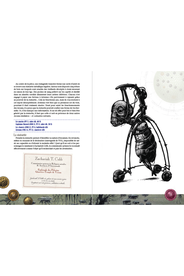 Into the Arcana (réédition) + écran