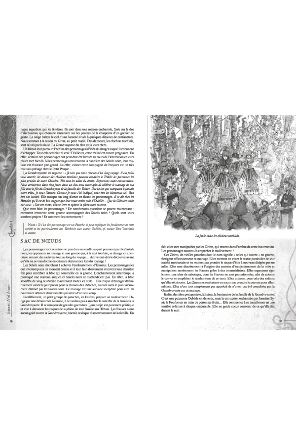 Félons + fiches de personnages prétirés