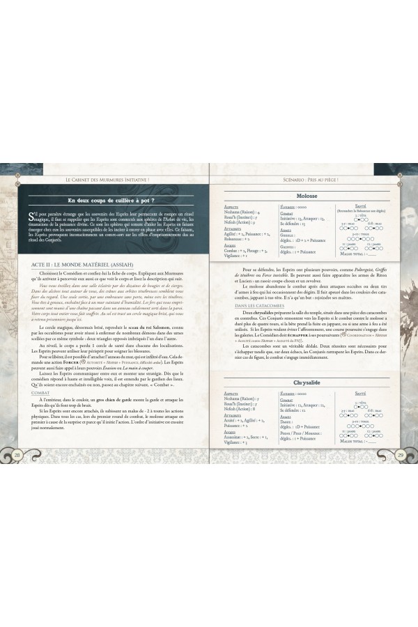 Le Cabinet des Murmures - Initiative !