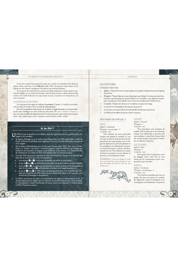 Le Cabinet des Murmures - Initiative !