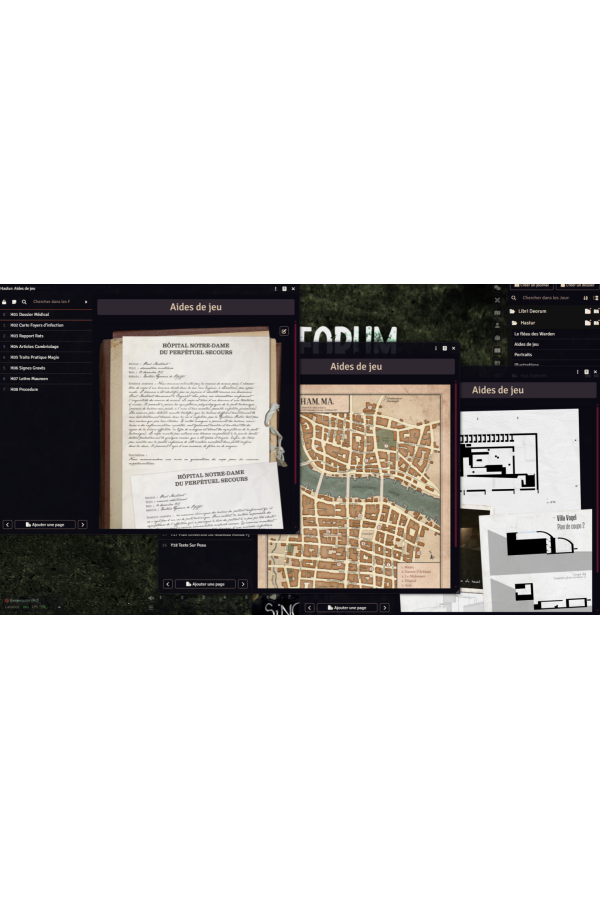 Module Foundry - Cthulhu Hack - Scénarios Libri Deorum