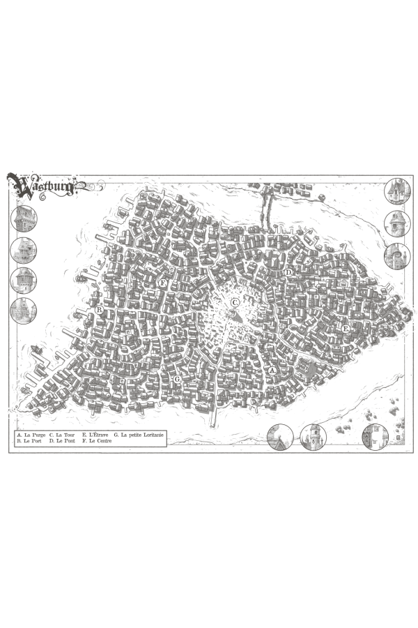 Wastburg - Le Guide du gardoche & Accessoires du MJ + Bonus