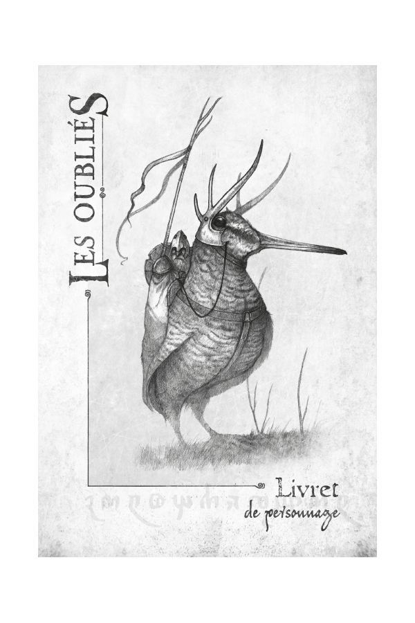 Livret de personnage pour Les Oubliés