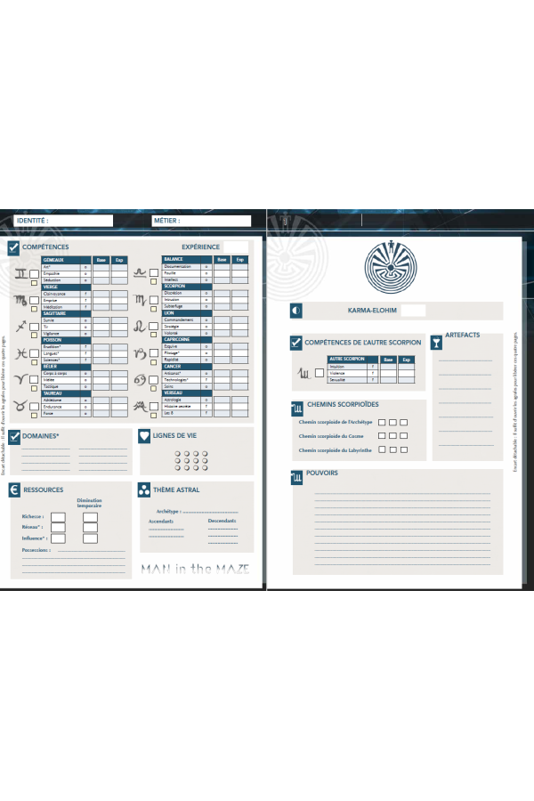 Man In the Maze (boîte)