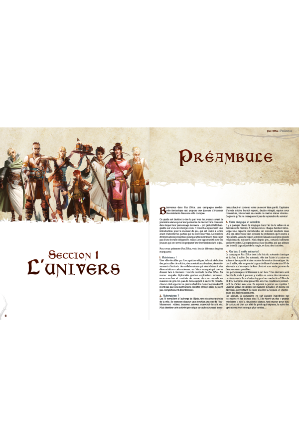 Pax Elfica - Livre de base