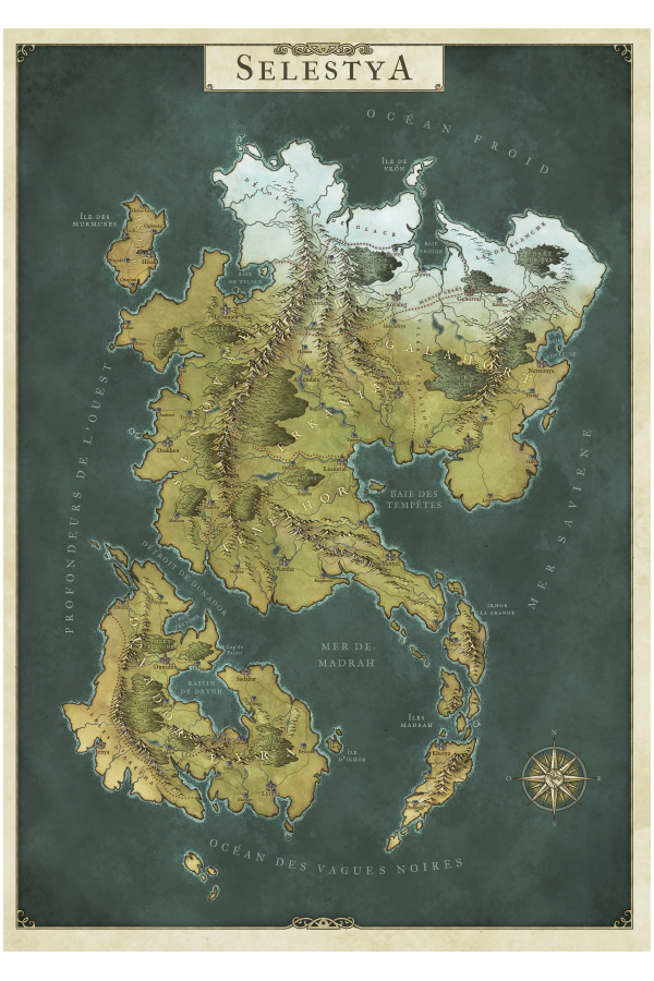 Lieux d'aventures - Cartes et plans