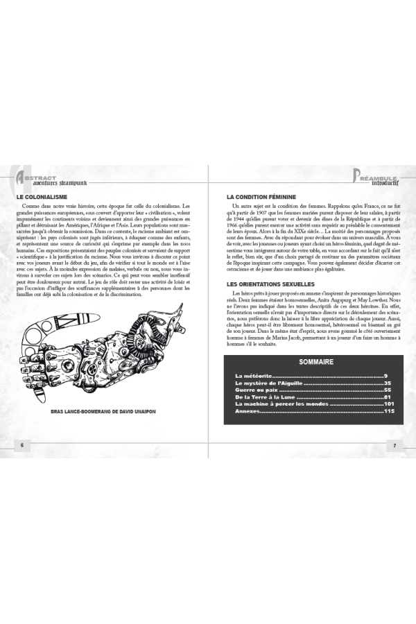 Abstract Aventures Steampunk