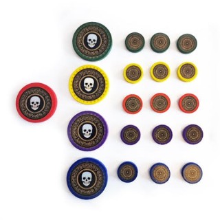 Les jetons du Cabinet (5 joueurs)