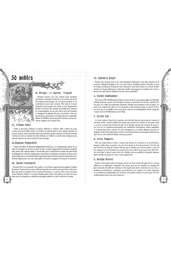 Le Guide de survie du MJ médiéval
