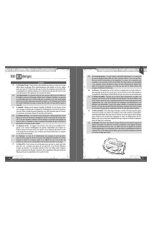 Le Guide de survie du MJ Auberges