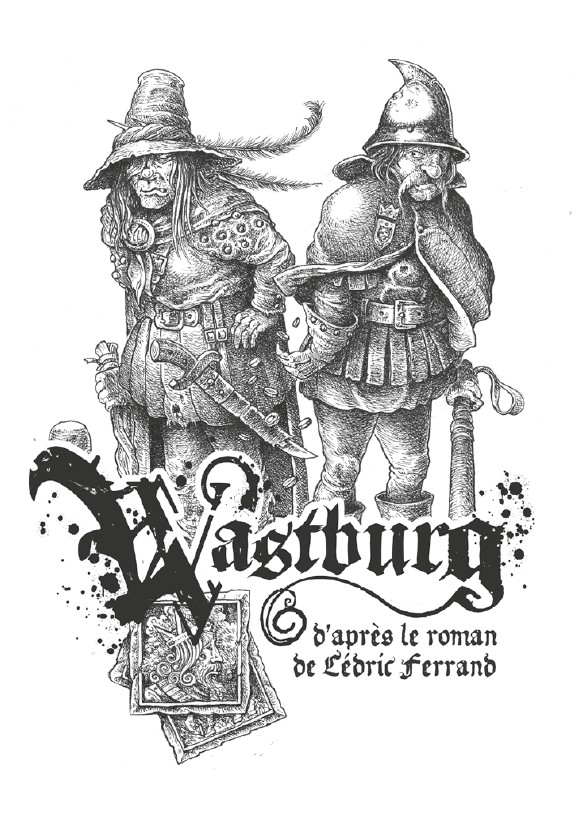Couverture du jeu de rôle Wastburg