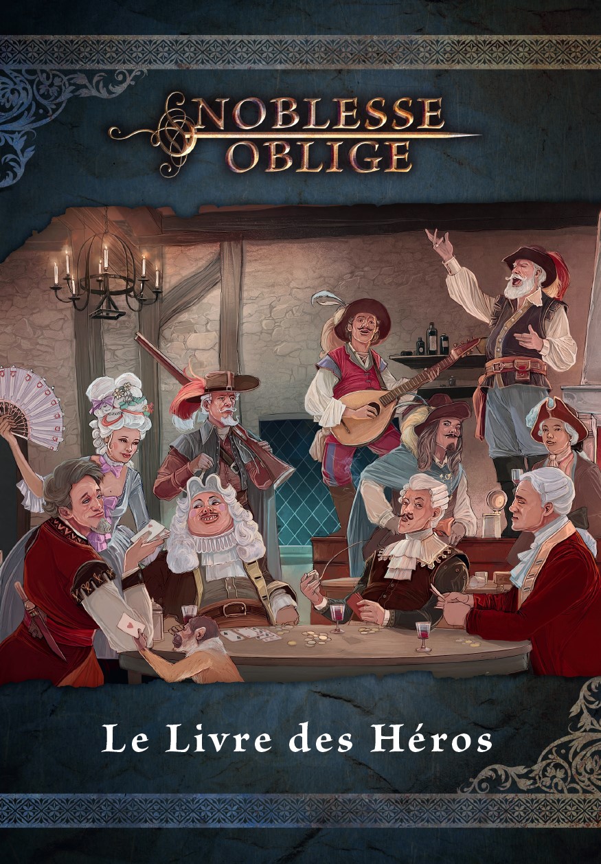 Couverture du jeu de rôle Noblesse Oblige