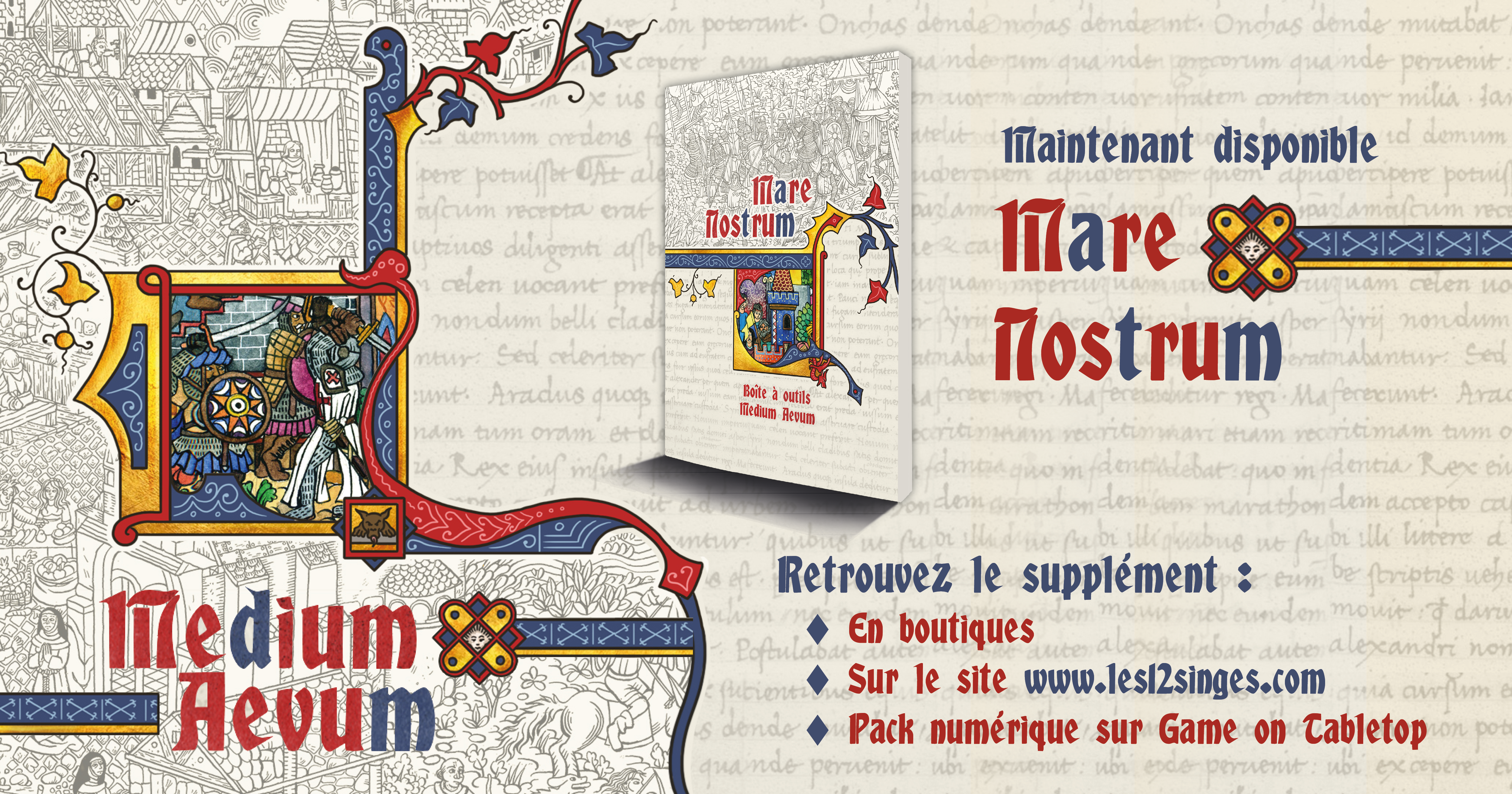 Nouveauté pour Medium Aevum : Mare Nostrum